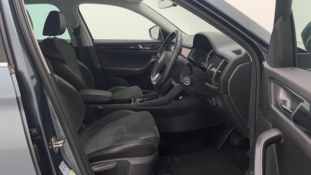 Right Side Front Door Cabin View