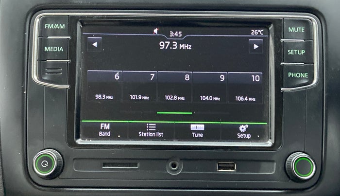 2017 Skoda Rapid STYLE 1.5 TDI, Diesel, Manual, 1,15,276 km, Infotainment System