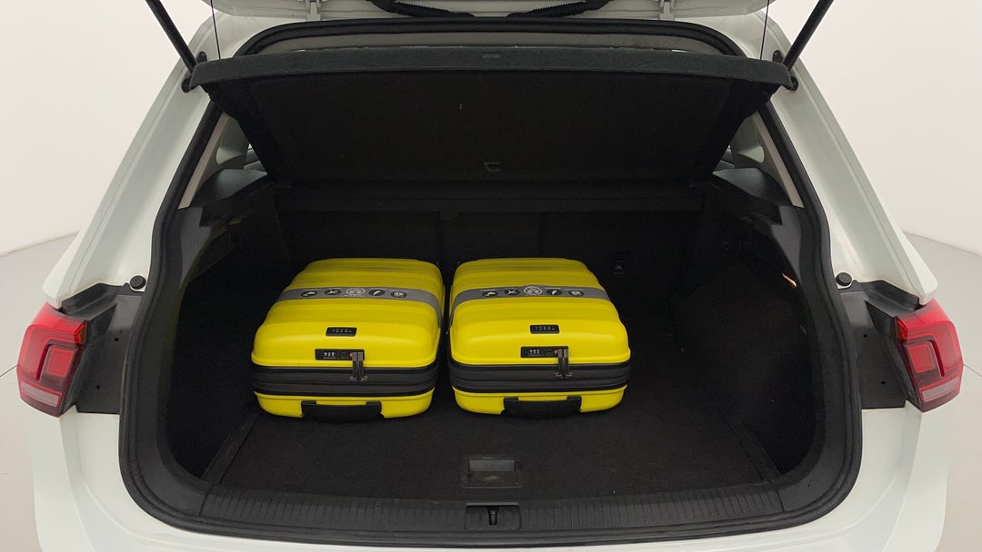 Boot Inside View with Luggage