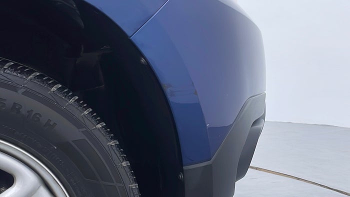 RENAULT DUSTER-Bumper Front Scratch