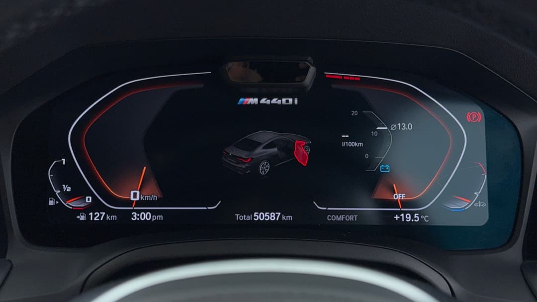 2020 BMW 4 M440i xDrive, Automatic, 50587 km, Odometer View