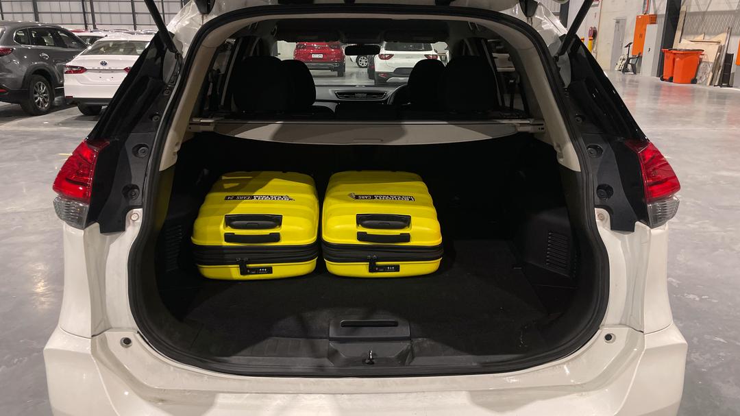 2020 Nissan X-trail St (4x4), Automatic, 94974 km, Boot Inside View with Luggage