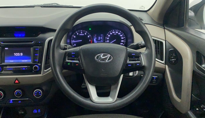 2017 Hyundai Creta E PLUS 1.6 PETROL, Petrol, Manual, 85,391 km, Steering Wheel Close Up