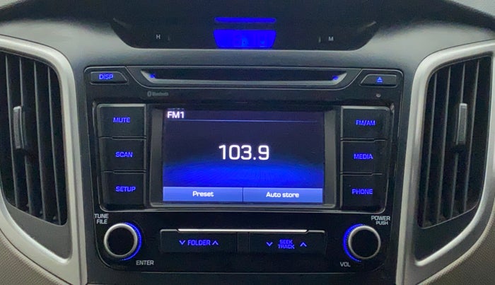 2017 Hyundai Creta E PLUS 1.6 PETROL, Petrol, Manual, 85,391 km, Infotainment System