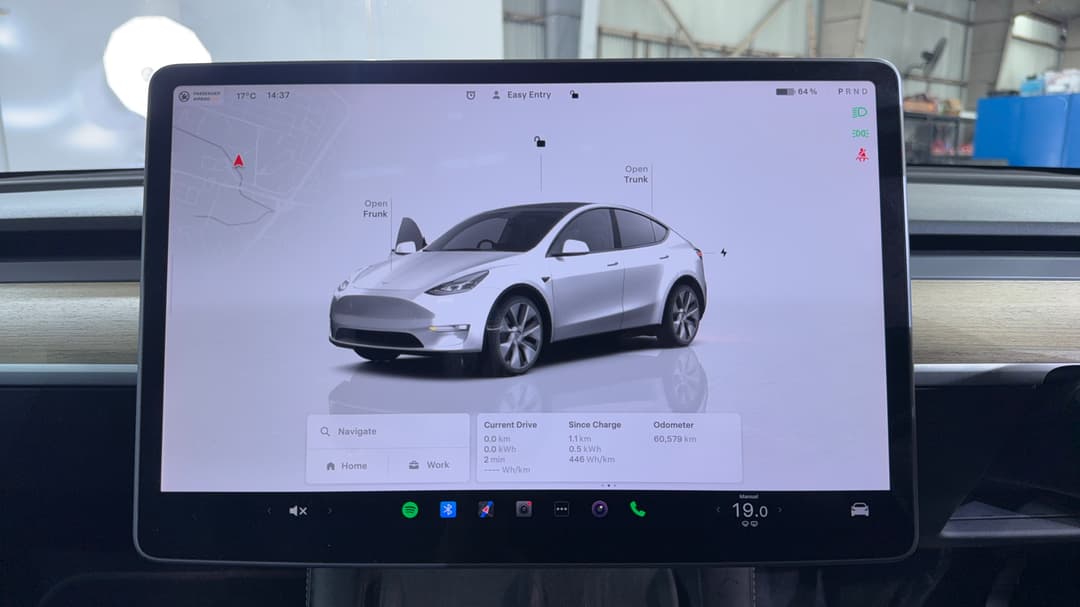 2023 Tesla Model Y Rear-wheel Drive, Automatic, 60579 km, Infotainment System
