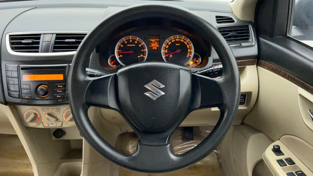 Steering Wheel Close Up