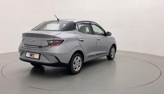 2021 Hyundai AURA S 1.2 CNG, CNG, Manual, 30,501 km, Right Back Diagonal
