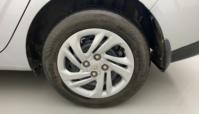 2021 Hyundai AURA S 1.2 CNG, CNG, Manual, 30,501 km, Left Rear Wheel