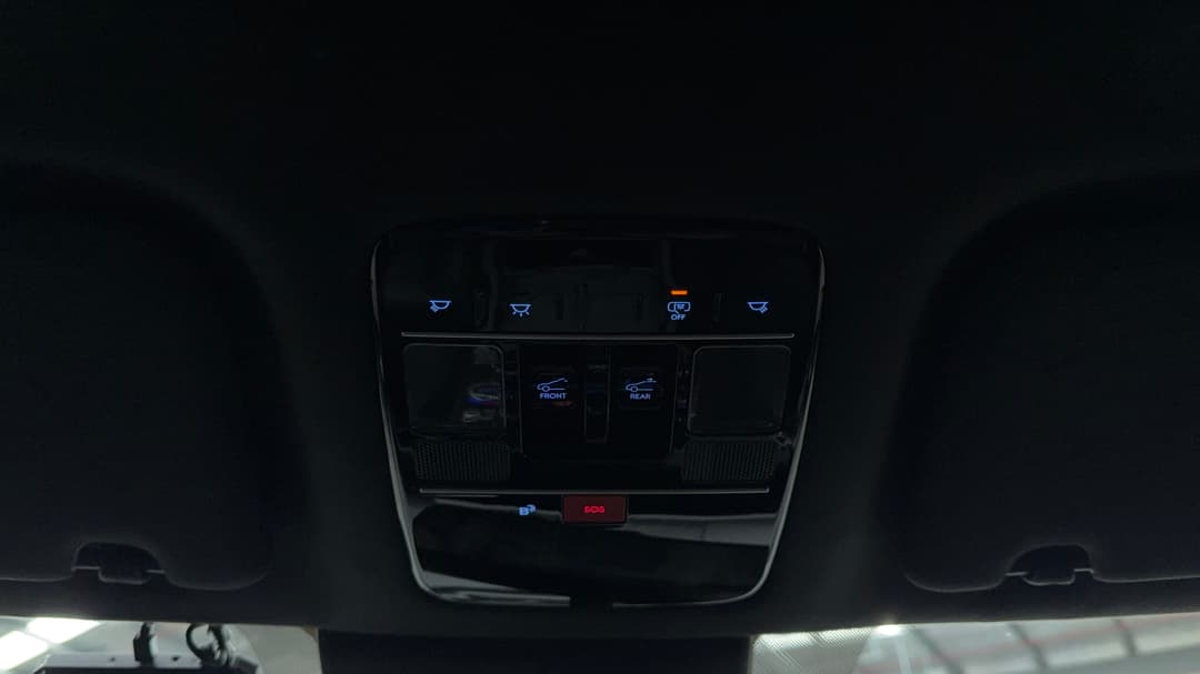 2025 Hyundai Santa Fe Calligraphy Hev (7 Seat) (blk), Automatic, 12270 km, On-Roof Controls/Sunglass holder