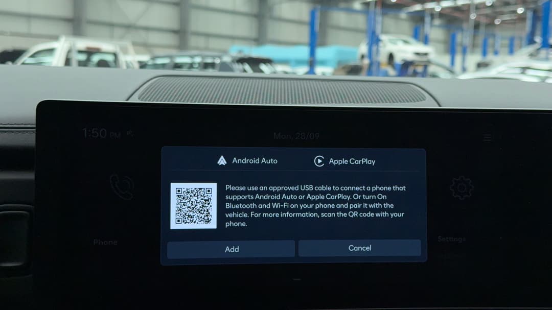 2025 Hyundai Santa Fe Calligraphy Hev (7 Seat) (blk), Automatic, 12270 km, Android/Apple Car Play