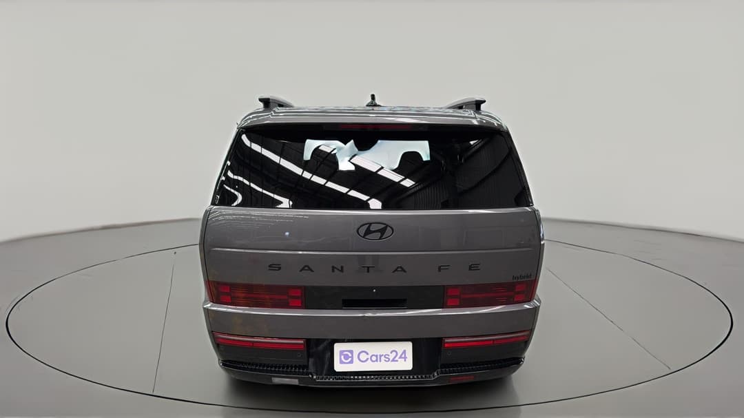 2025 Hyundai Santa Fe Calligraphy Hev (7 Seat) (blk), Automatic, 12270 km, Back/Rear View