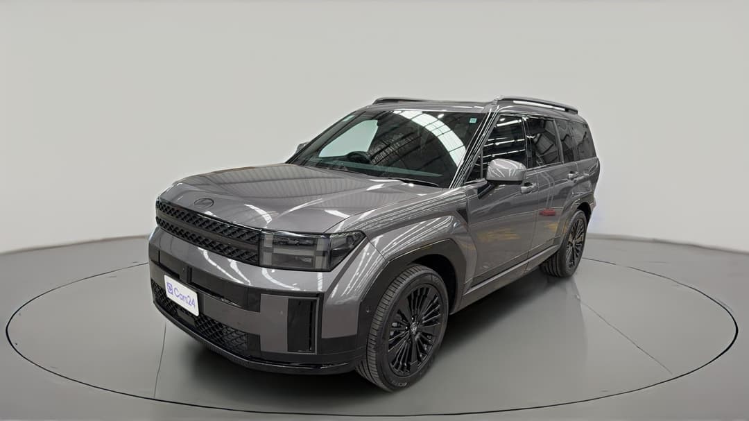 2025 Hyundai Santa Fe Calligraphy Hev (7 Seat) (blk), Automatic, 12270 km, Left Front Diagonal (45- Degree) View