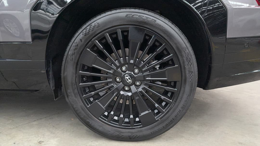 2025 Hyundai Santa Fe Calligraphy Hev (7 Seat) (blk), Automatic, 12270 km, Left Rear Wheel
