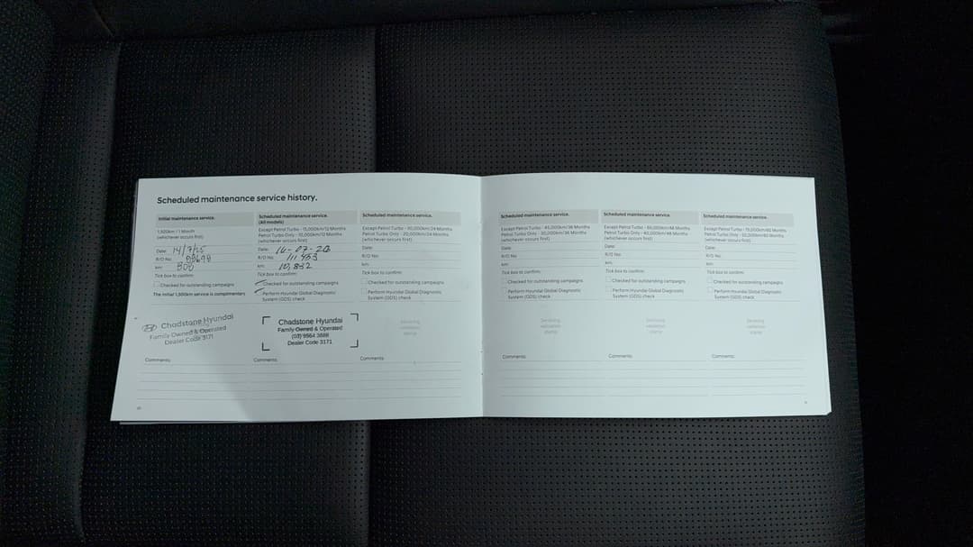 2025 Hyundai Santa Fe Calligraphy Hev (7 Seat) (blk), Automatic, 12270 km, Service History