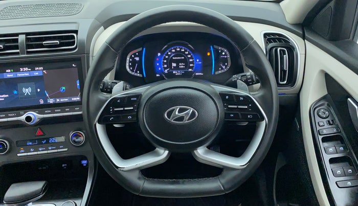 2020 Hyundai Creta SX (O) DIESEL AT, Diesel, Automatic, 29,187 km, Steering Wheel Close Up