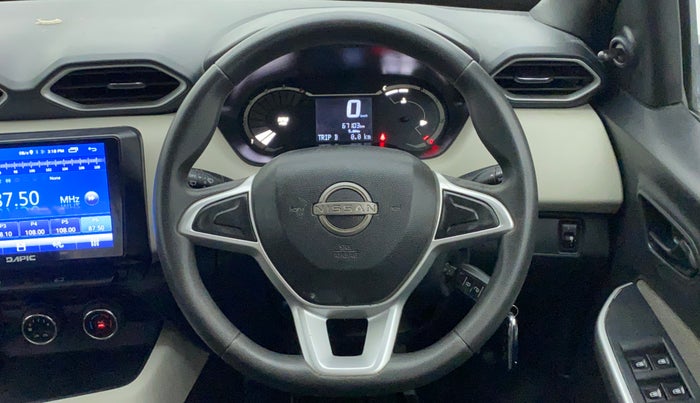 2021 Nissan MAGNITE XE, Petrol, Manual, 67,103 km, Steering Wheel Close Up
