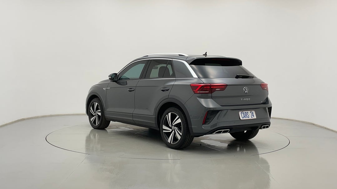 2022 Volkswagen T-roc 140tsi R-line (restricted Ftr), Automatic, 30130 km, Left Back Diagonal (45- Degree) View
