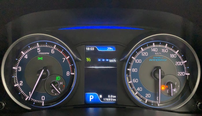 2020 Maruti XL6 ZETA AT SHVS, Petrol, Automatic, 17,863 km, Odometer Image