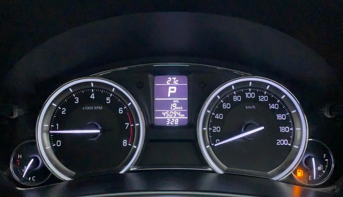 2016 Maruti Ciaz ZXI AT, Petrol, Automatic, 45,579 km, Odometer Image