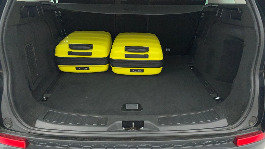 Boot Inside View with Luggage