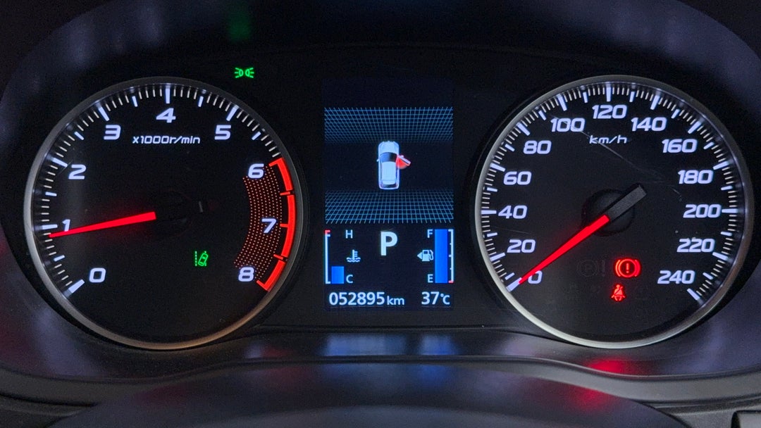 2023 Mitsubishi Eclipse Cross Es (2wd), Automatic, 52895 km, Odometer View