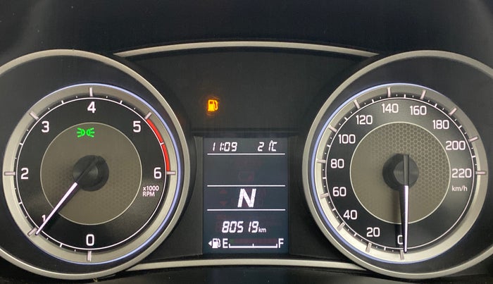 2019 Maruti Dzire ZDI Plus AMT, Diesel, Automatic, 80,665 km, Odometer Image