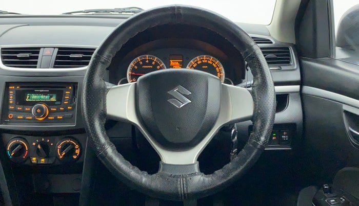 2012 Maruti Swift VXI D, Petrol, Manual, 14,622 km, Steering Wheel Close Up