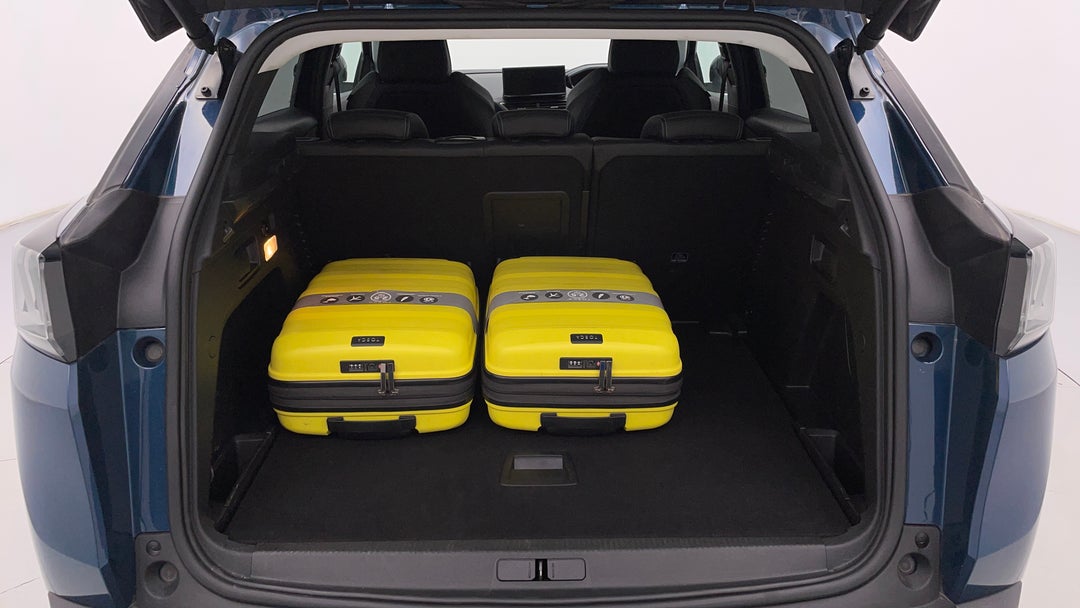 Boot Inside View with Luggage