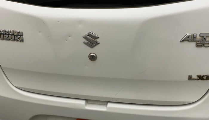 2016 Maruti Alto 800 LXI, Petrol, Manual, 89,853 km, Dicky (Boot door) - Minor scratches