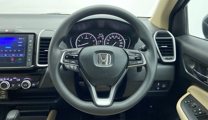 2020 Honda City V CVT, Petrol, Automatic, 17,312 km, Steering Wheel Close Up