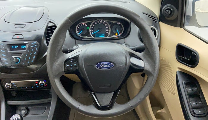 2017 Ford Figo Aspire 1.2 TITANIUM PETROL, Petrol, Manual, 17,536 km, Steering Wheel Close Up