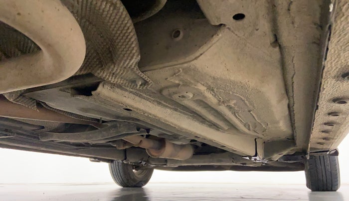 2017 Ford Figo Aspire 1.2 TITANIUM PETROL, Petrol, Manual, 17,536 km, Right Side Underbody