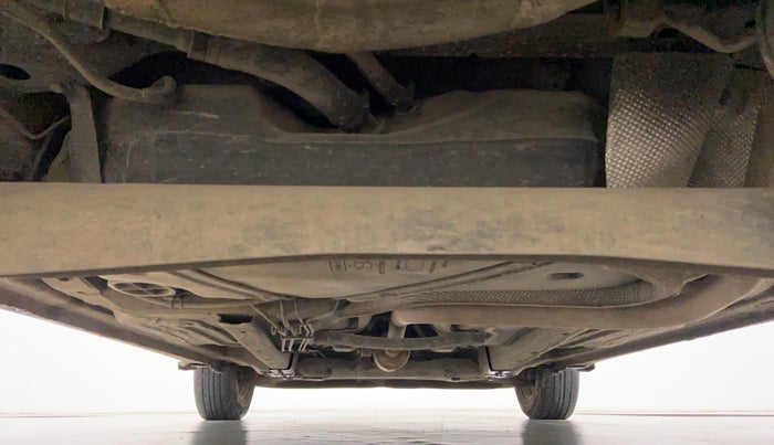 2017 Ford Figo Aspire 1.2 TITANIUM PETROL, Petrol, Manual, 17,536 km, Rear Underbody