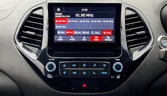 2019 Ford New Figo 1.2 TITANIUM, Petrol, Manual, 7,440 km, Infotainment System