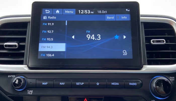 2019 Hyundai VENUE 1.0 TURBO GDI SX+ AT, Petrol, Automatic, 15,813 km, Infotainment System