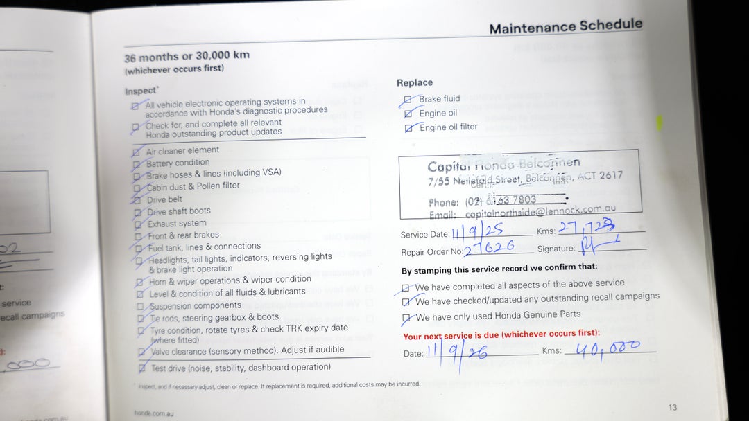 2023 Honda HR-V E:hev L, Automatic, 31131 km, Service History