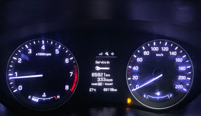 2014 Hyundai Elite i20 ASTA 1.2, Petrol, Manual, 69,294 km, Odometer Image