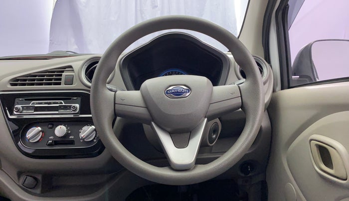 2017 Datsun Redi Go T (O), Petrol, Manual, 21,663 km, Steering Wheel Close Up