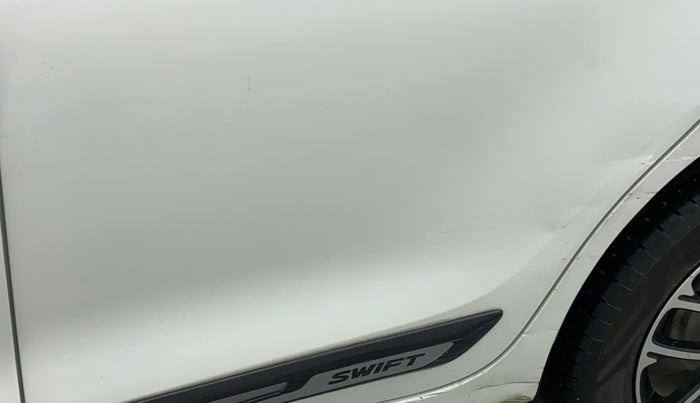 2018 Maruti Swift ZXI+, Petrol, Manual, 29,465 km, Rear left door - Slightly dented