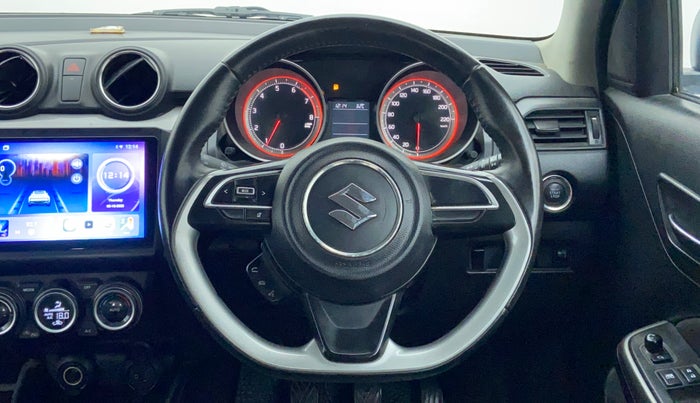2018 Maruti Swift ZXI+, Petrol, Manual, 29,465 km, Steering Wheel Close Up