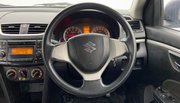 2015 Maruti Swift VXI D, Petrol, Manual, 44,708 km, Steering Wheel