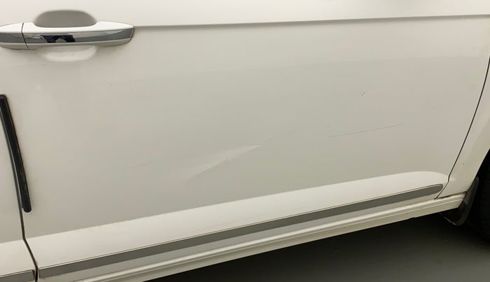 2022 Skoda SLAVIA AMBITION 1.0L TSI AT, Petrol, Automatic, 15,801 km, Driver-side door - Slightly dented