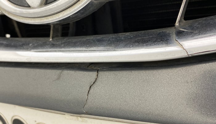 2013 Toyota Etios G, Petrol, Manual, 82,484 km, Front bumper - Minor damage