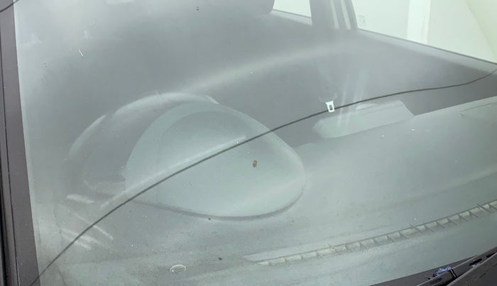2017 Maruti IGNIS DELTA 1.2, Petrol, Manual, 51,497 km, Front windshield - Minor spot on windshield