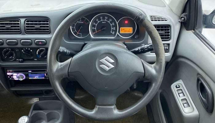 2012 Maruti Alto K10 VXI P, Petrol, Manual, Steering Wheel Close Up