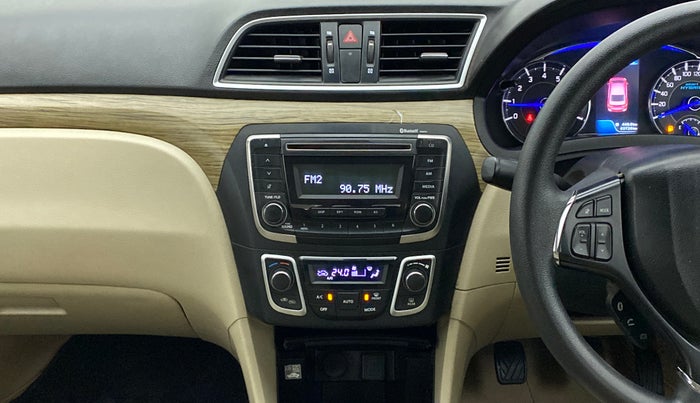 2018 Maruti Ciaz DELTA 1.5 SHVS MT PETROL, Petrol, Manual, 63,942 km, Air Conditioner