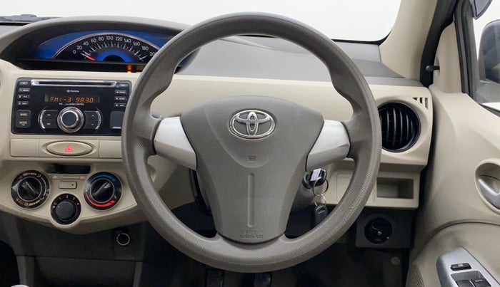 2013 Toyota Etios Liva G, Petrol, Manual, 66,520 km, Steering Wheel Close Up