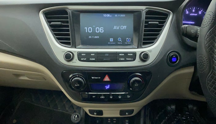 2018 Hyundai Verna 1.6 VTVT SX O, CNG, Manual, 90,120 km, Air Conditioner