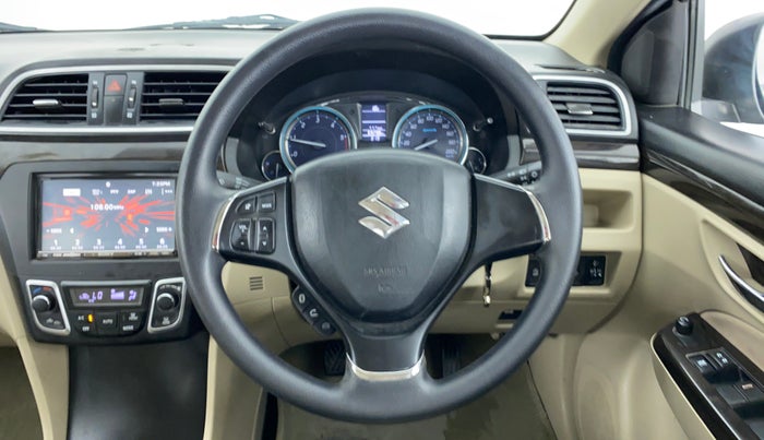 2017 Maruti Ciaz VDI+ SHVS, Diesel, Manual, 59,662 km, Steering Wheel Close Up