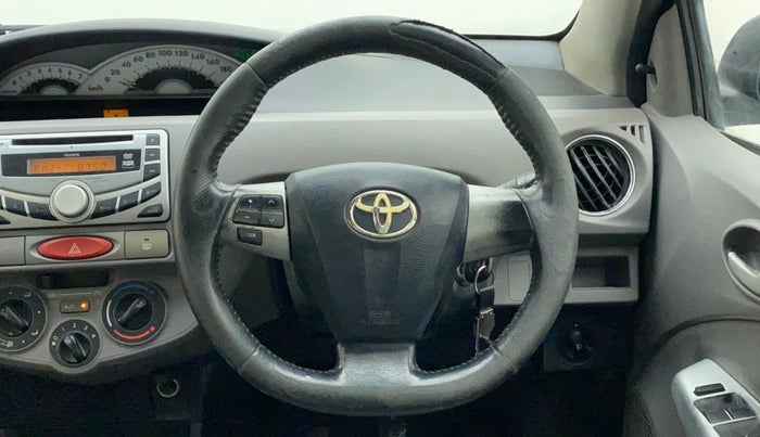 2011 Toyota Etios VX, Petrol, Manual, 71,433 km, Steering Wheel Close Up